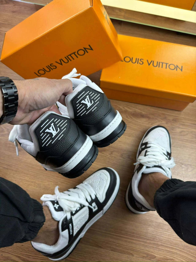 Louis Vuitton Trainer Branco + Brinde Exclusivo