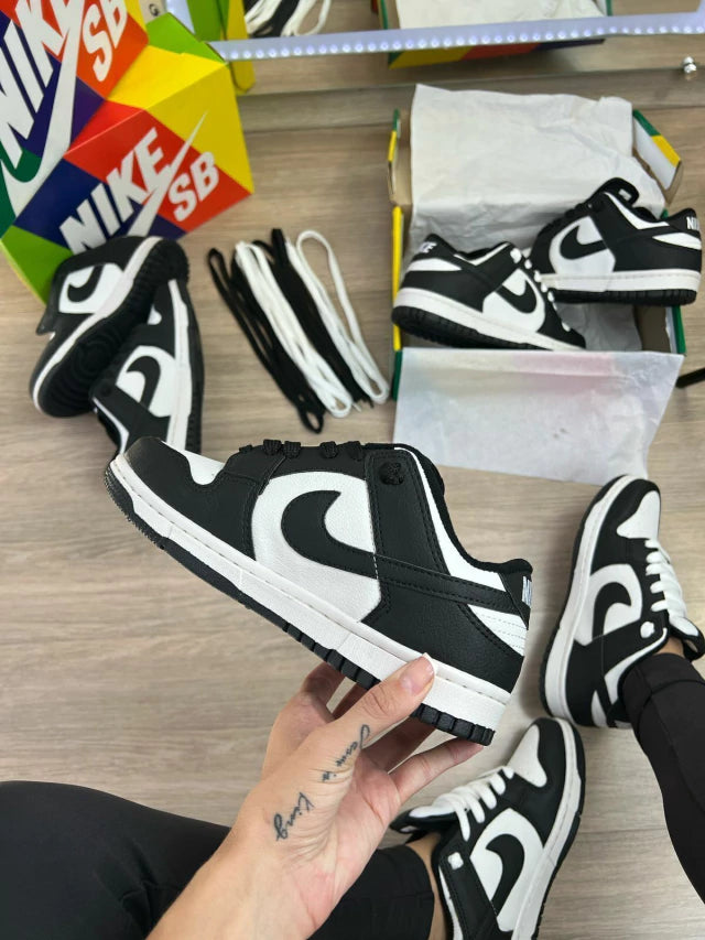 Dunk Low Panda + Binde Exclusivo