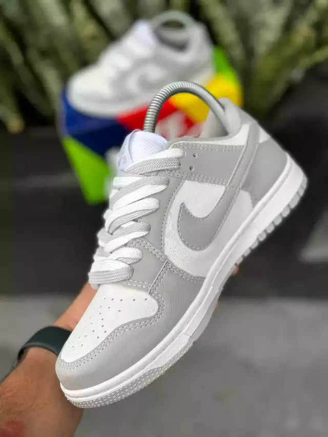 Dunk Low Cinza + Binde Exclusivo