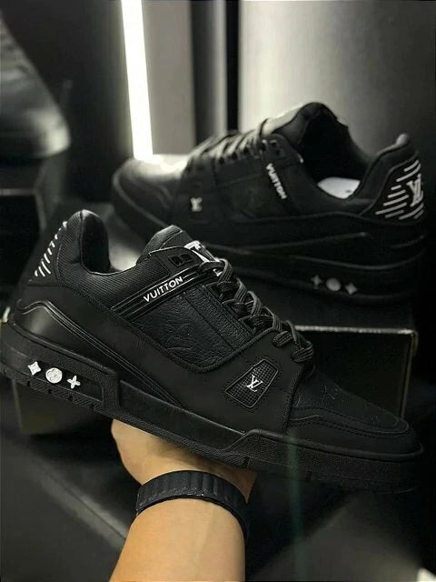 Louis Vuitton Trainer Black + Brinde Exclusivo