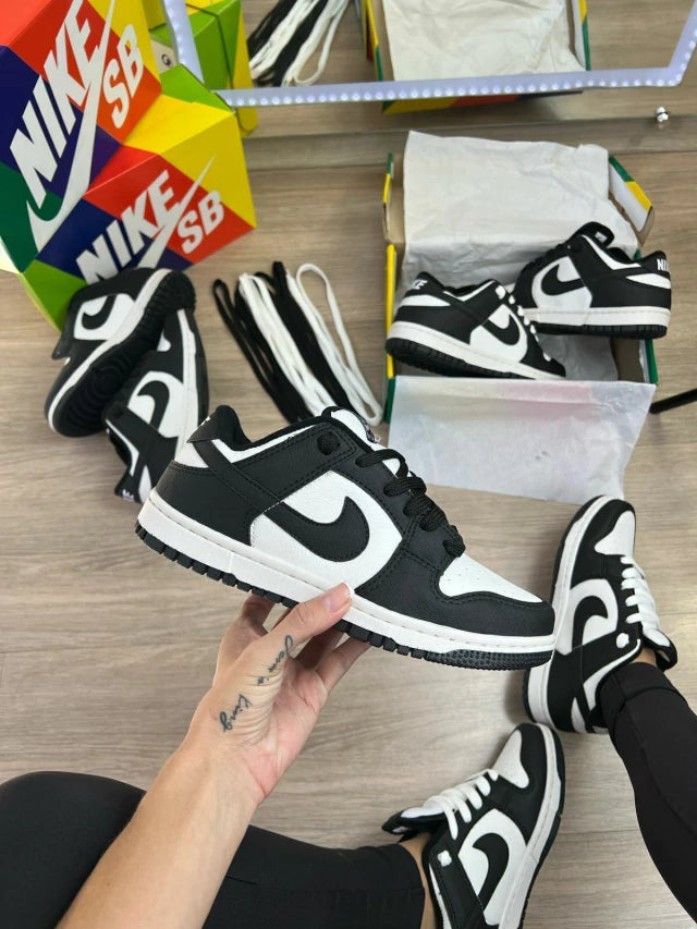 Dunk Low Panda + Binde Exclusivo