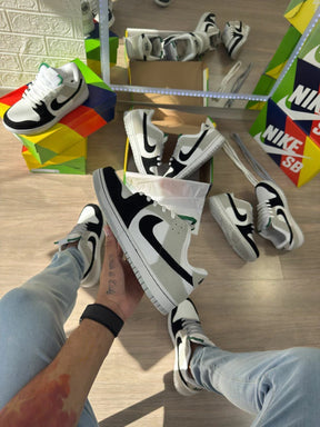 Dunk Low Branco + Binde Exclusivo